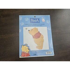 Pooh and the Hunny Bee Counted Cross Stitch by Leisure Arts #34005 NEW‎